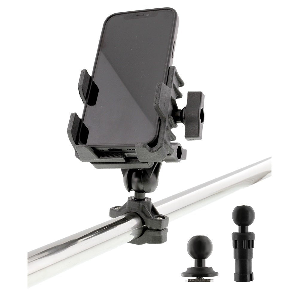 Scotty 0139 Phone Holder w/Post, Track Rail Mounts [0139] - Houseboatparts.com