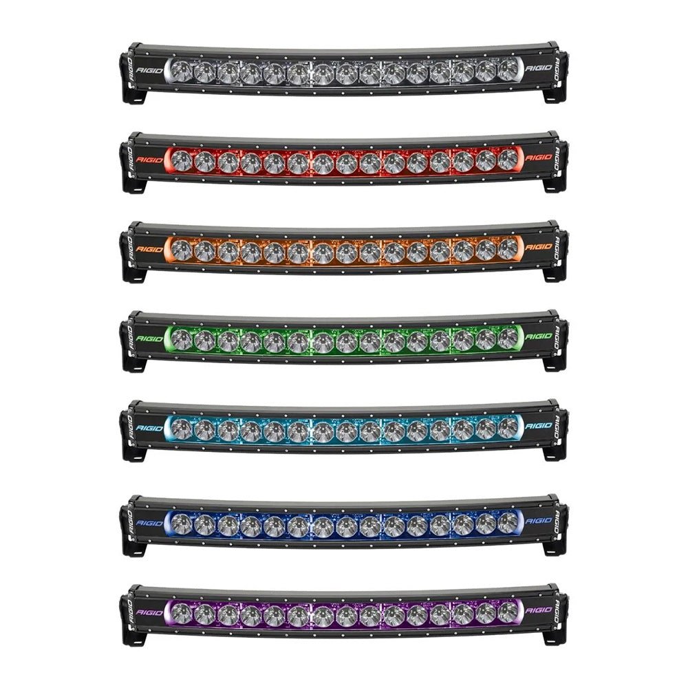 RIGID Industries Radiance + Curved 50" Light Bar - RGBW [350053] - Houseboatparts.com