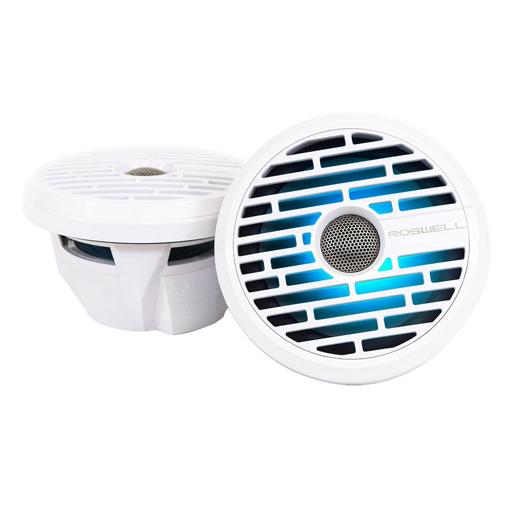 Roswell R1 7.7 Marine Speakers - White - 90W RMS 180W Peak Power [C920 - 21140] - Houseboatparts.com