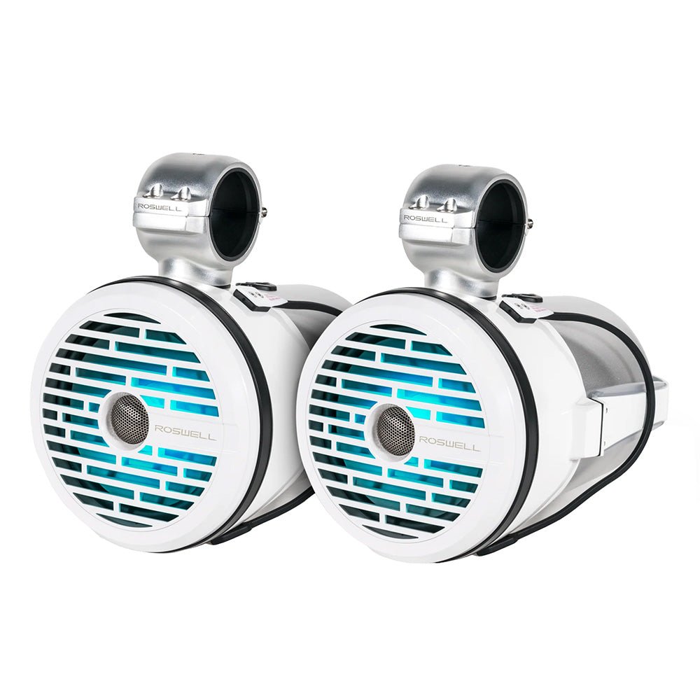 Roswell R1 8 Tower Speakers - White - 100W RMS 200W Peak Power [C920 - 1710] - Houseboatparts.com