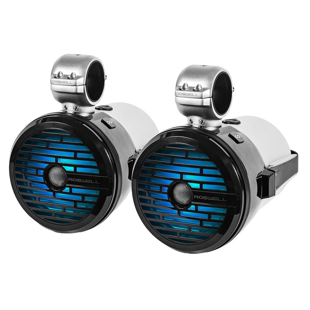 Roswell R1 8 Tower Speakers - Black - 100W RMS 200W Peak Power [C920 - 1711] - Houseboatparts.com