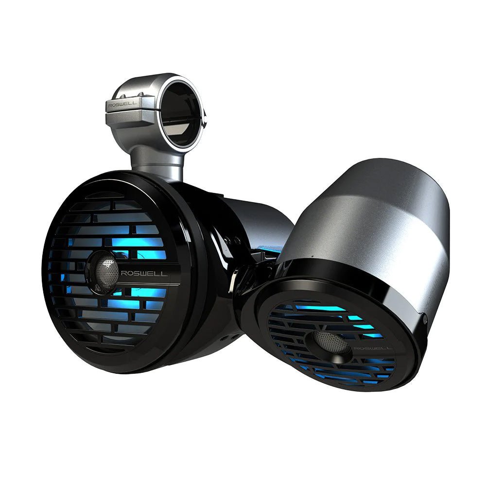 Roswell R1 8" x 6.5" Vamp Spin Tower Speakers - Black - 160W RMS 320W Peak Power [C920 - 1823] - Houseboatparts.com