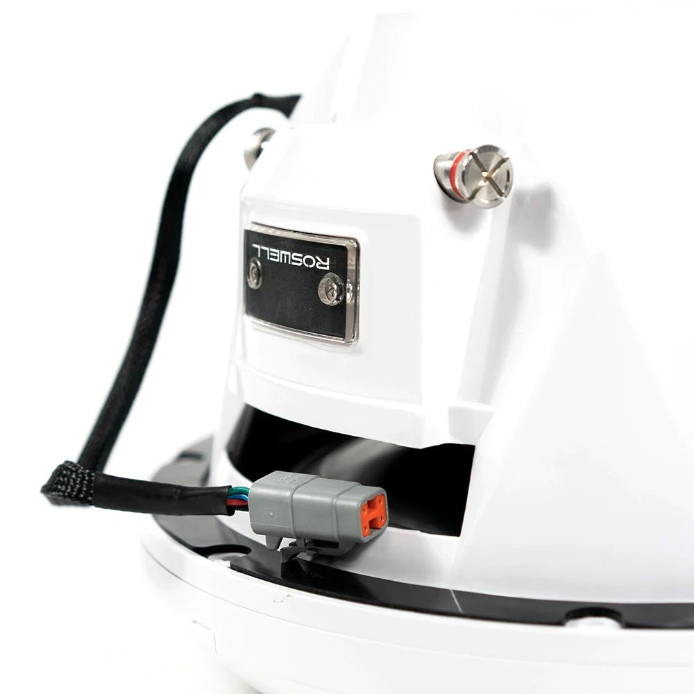 Roswell R1 10" Subwoofer - White - 250W RMS 500W Peak Power [C920 - 1800] - Houseboatparts.com