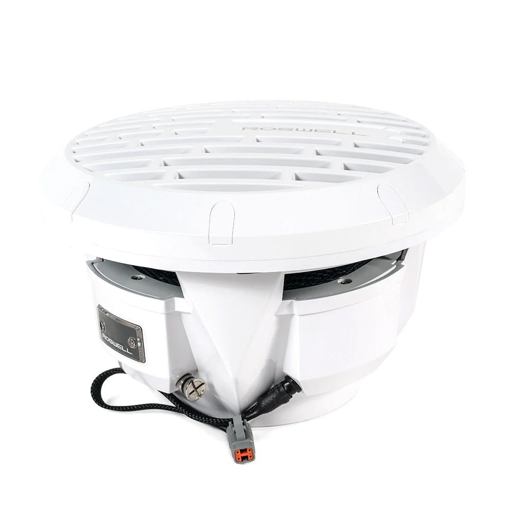 Roswell R1 10" Subwoofer - White - 250W RMS 500W Peak Power [C920 - 1800] - Houseboatparts.com