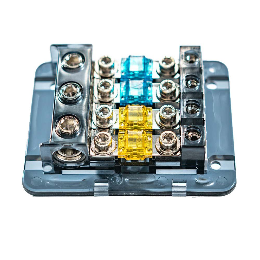 Roswell 1 - In 4 - Out Fused Distribution Block [C720 - 0542] - Houseboatparts.com
