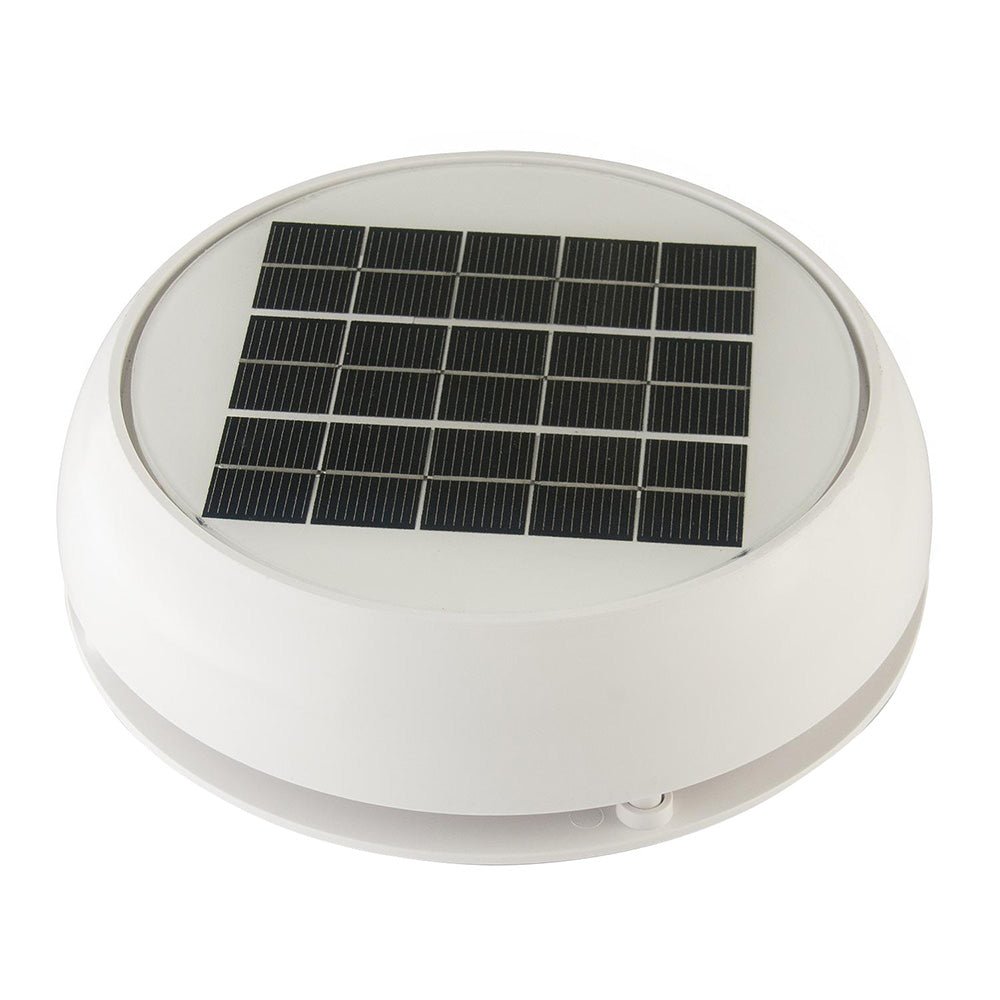 Marinco 3" Day/Night Solar Vent - White [N20803W] - Houseboatparts.com