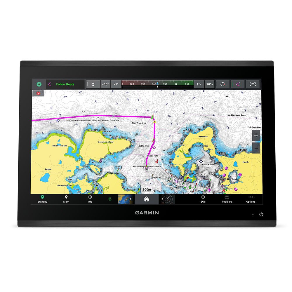 Garmin GPSMAP 9019 19" Premium Chartplotter w/Worldwide Basemap [010-02673-00] - Houseboatparts.com