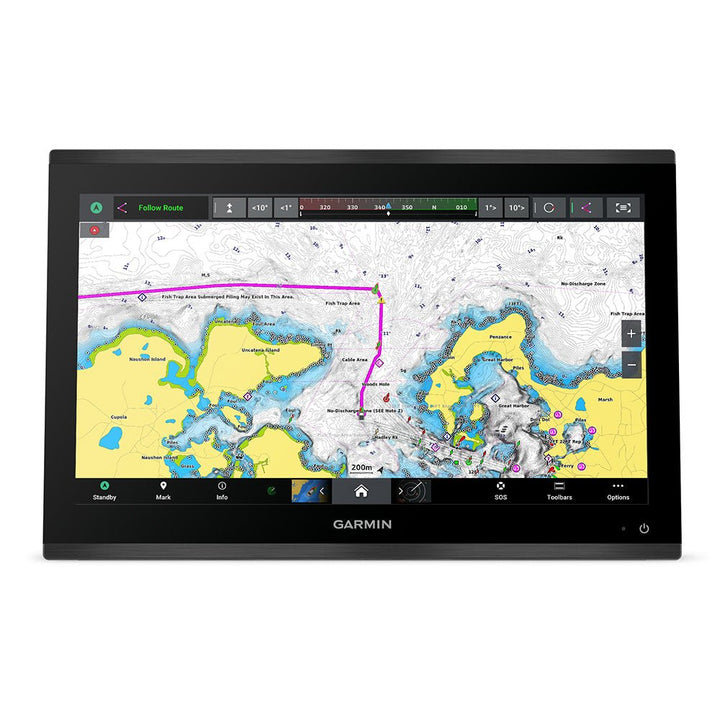 Garmin GPSMAP 9019 19" Premium Chartplotter w/Worldwide Basemap [010-02673-00] - Houseboatparts.com