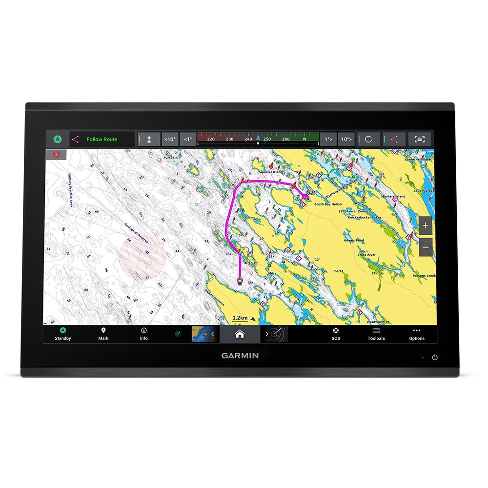 Garmin GPSMAP 9022 22" Premium Chartplotter w/Worldwide Basemap [010-02674-00] - Houseboatparts.com