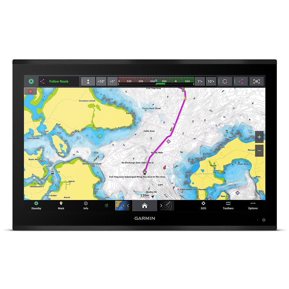 Garmin GPSMAP 9027 27" Premium Chartplotter w/Worldwide Basemap [010-02676-00] - Houseboatparts.com
