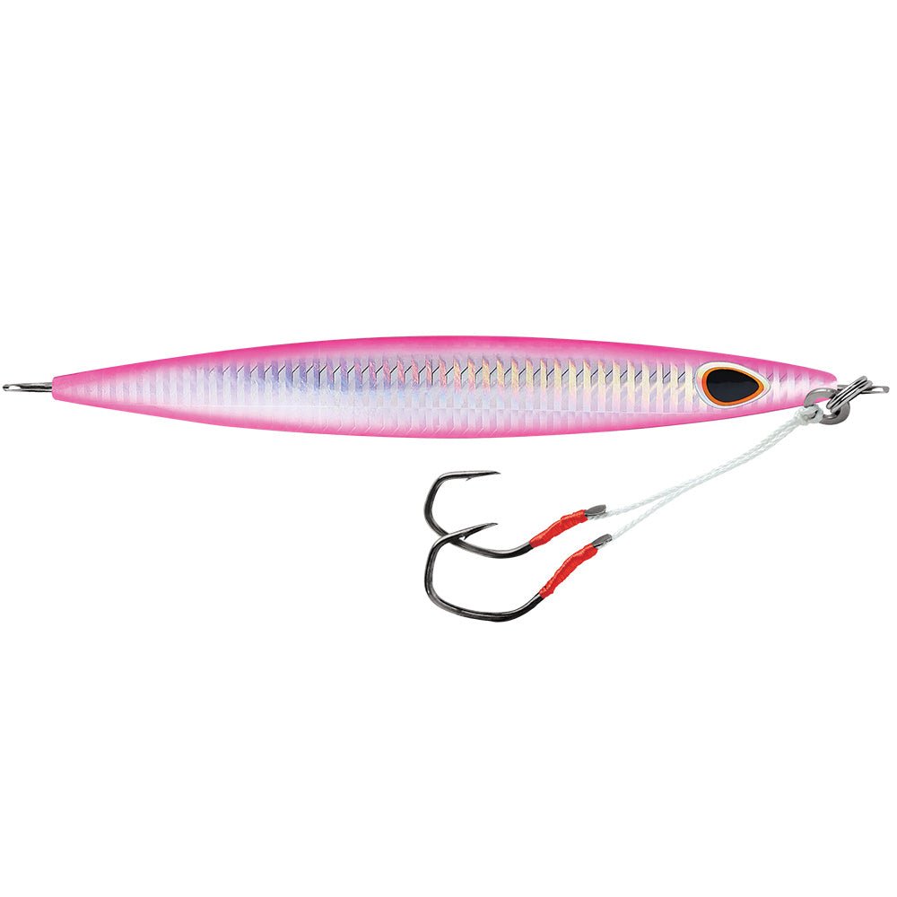 Williamson Kensaki 280 Jig - 7.25" - 9 - 7/8oz - Silver Pink Zebra [KSJ280SPZ] - Houseboatparts.com