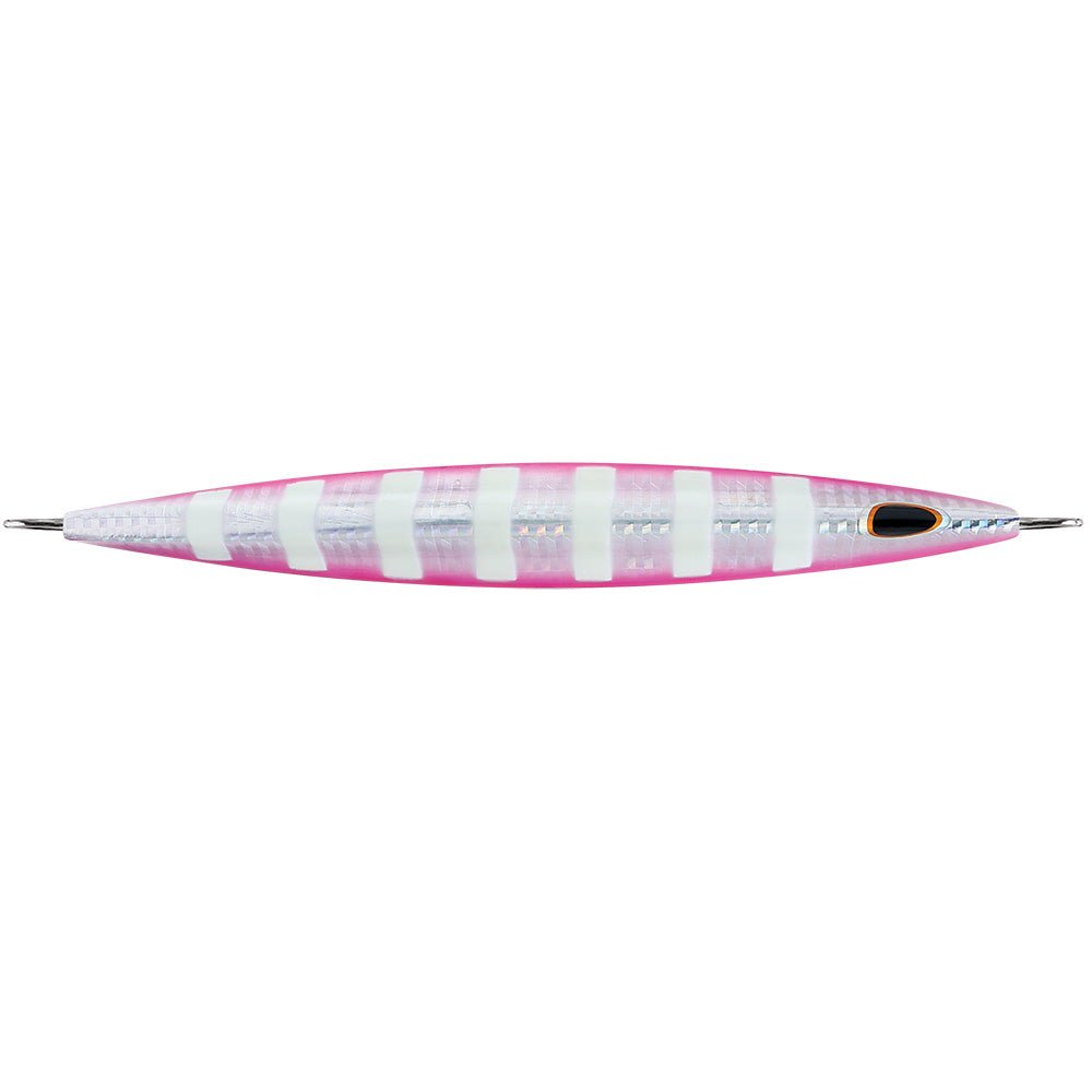 Williamson Kensaki 280 Jig - 7.25" - 9 - 7/8oz - Silver Pink Zebra [KSJ280SPZ] - Houseboatparts.com