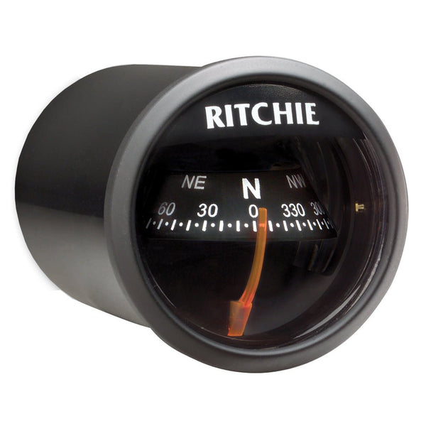 Ritchie X-23BB RitchieSport Compass - Dash Mount - Black/Black [X-23BB] - Houseboatparts.com