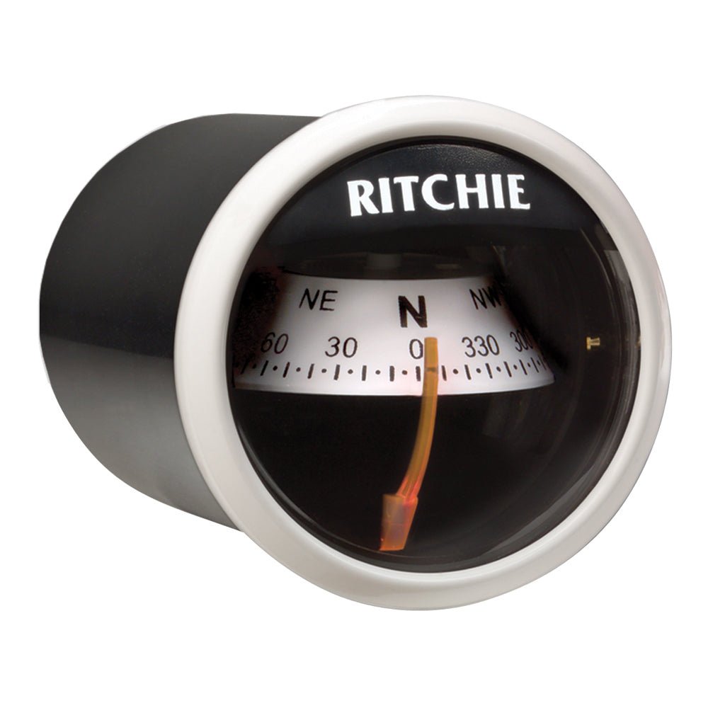 Ritchie X-23WW RitchieSport Compass - Dash Mount - White/Black [X-23WW] - Houseboatparts.com