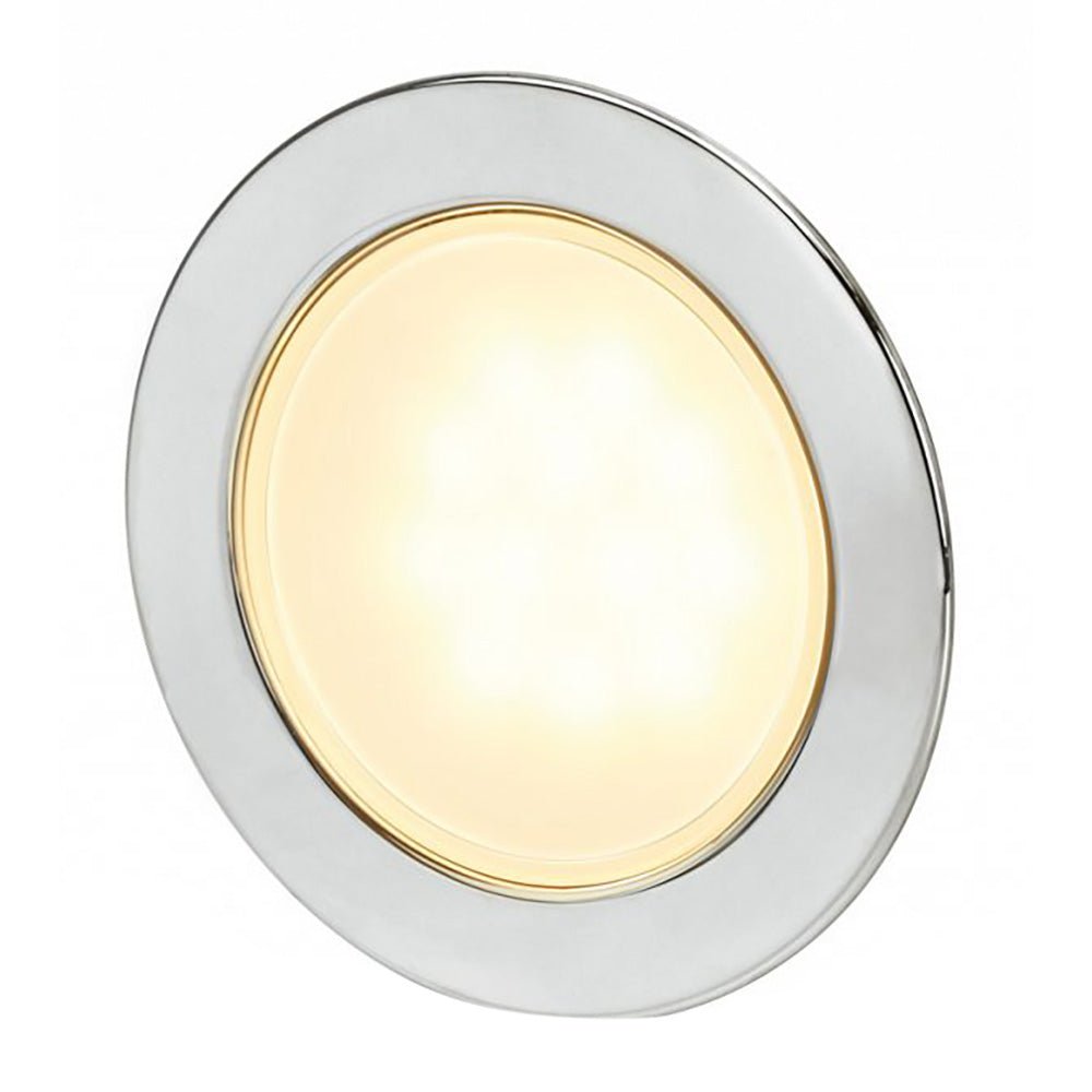 Hella Marine Round Warm White EuroLED 95 Gen 2 LED Down Light - Stainless Steel Rim [958340021] - Houseboatparts.com