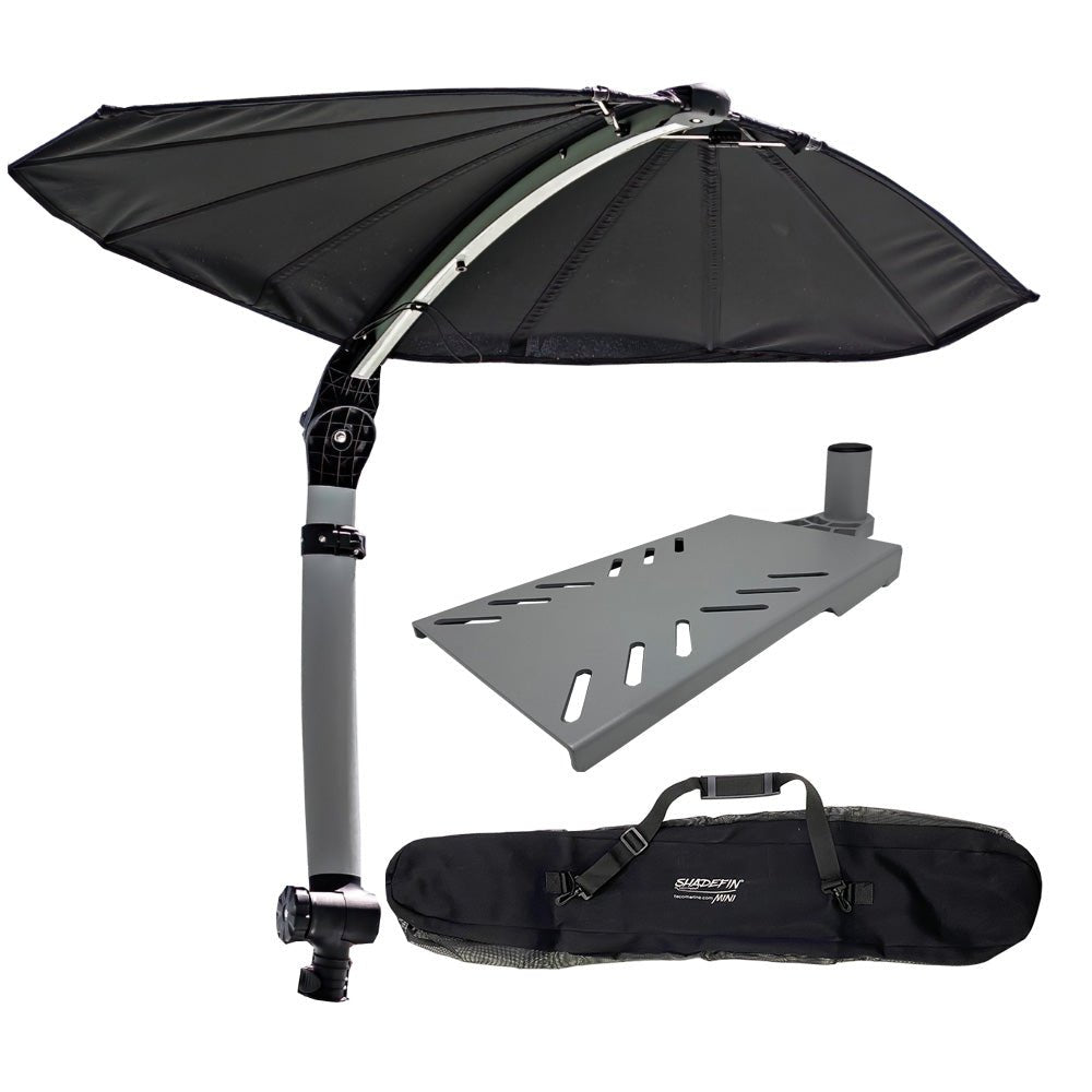 TACO ShadeFin Mini w/Black Fabric - Bag Swivel Seat Mount Kit [T10-4000-4] - Houseboatparts.com