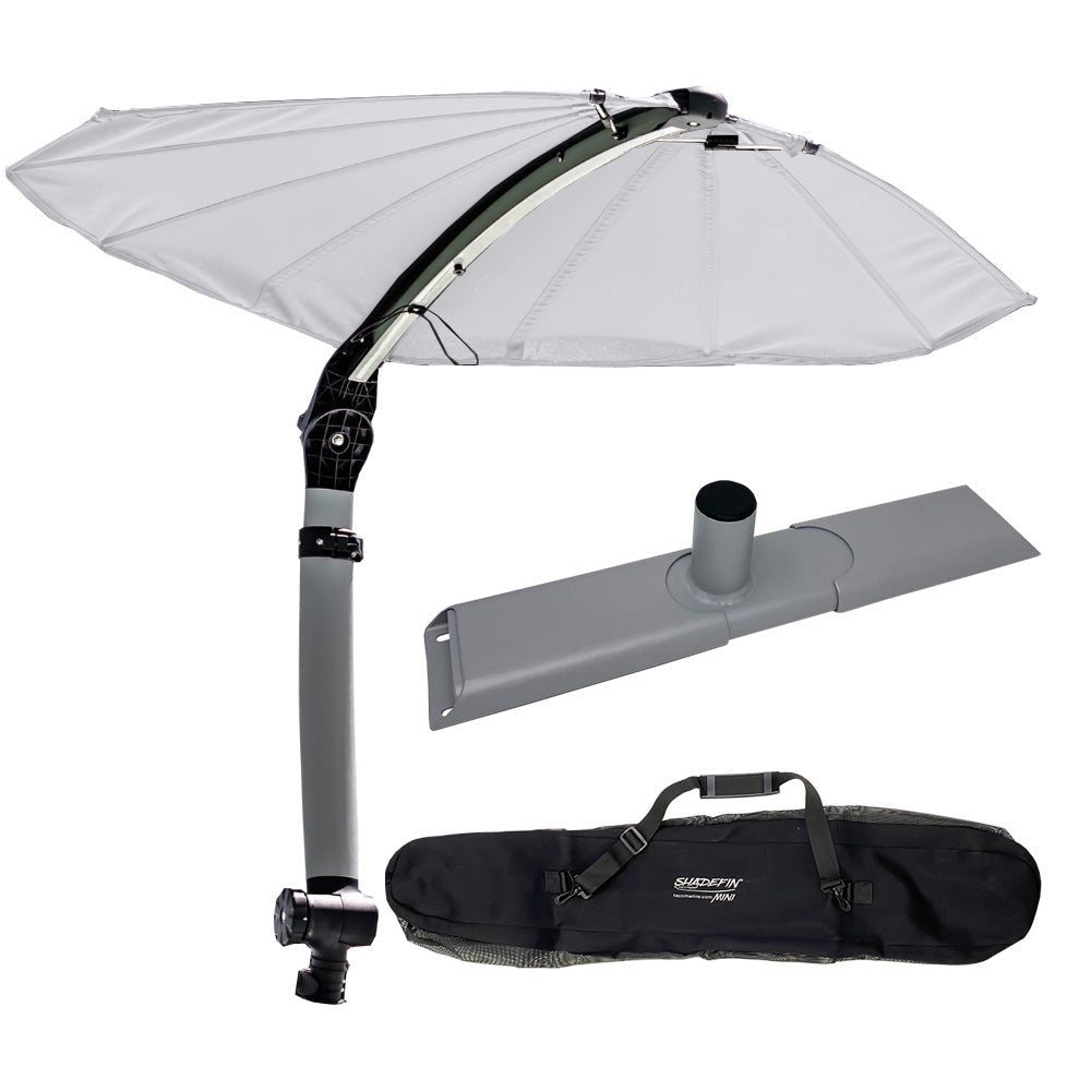 TACO ShadeFin Mini w/White Fabric - Bag Kayak Mount Kit [T10-4000-18] - Houseboatparts.com