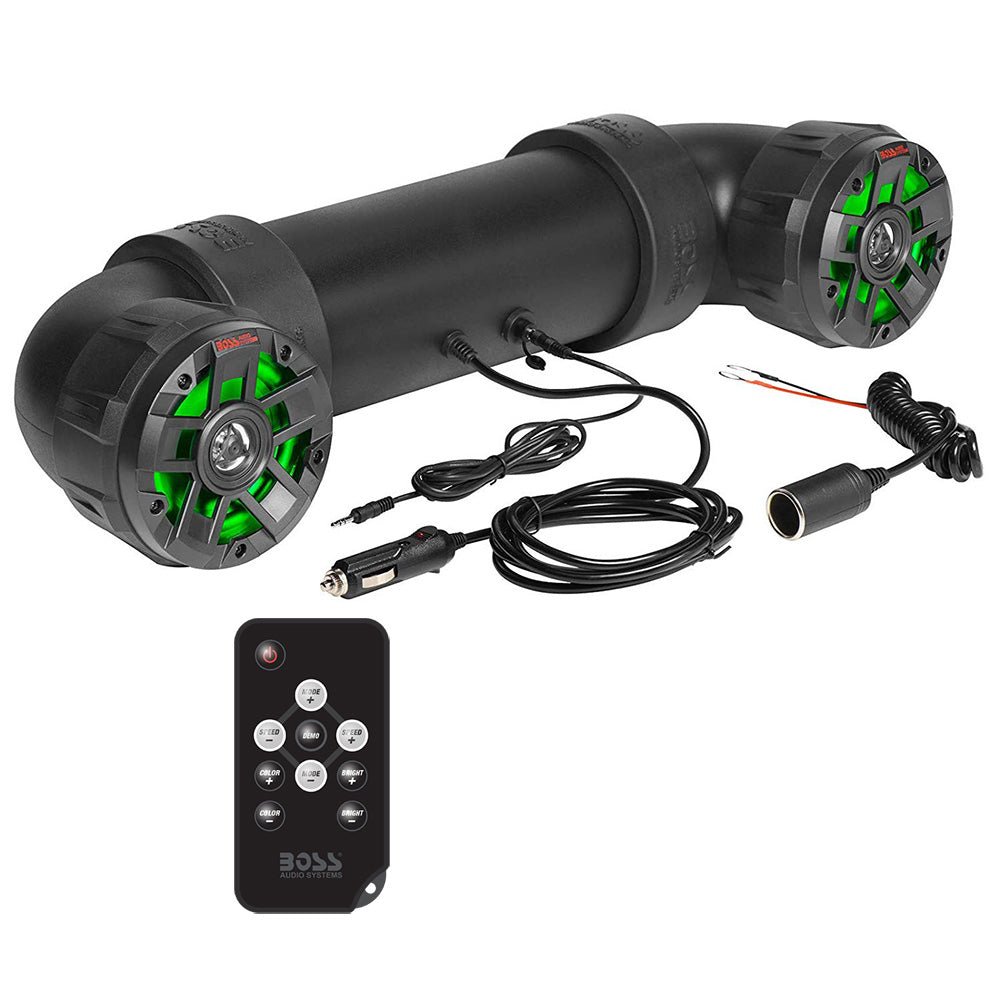Boss Audio UTV4BRGB Amplified All-Terrain Sound System w/4" Marine Speakers 1" Black Tweeters [UTV4BRGB] - Houseboatparts.com