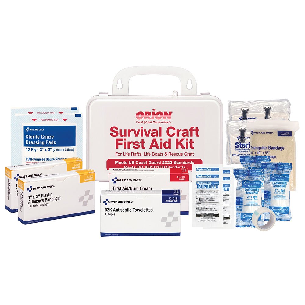 Orion Survival Craft First Aid Kit - Hard Plastic Case [816] - Houseboatparts.com