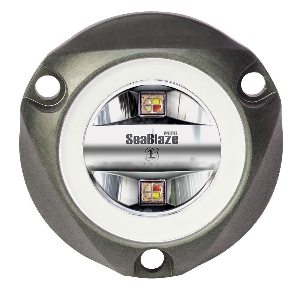 Lumitec SeaBlaze Mini Spectrum LED Underwater Light - PLI-Enabled [101832] - Houseboatparts.com