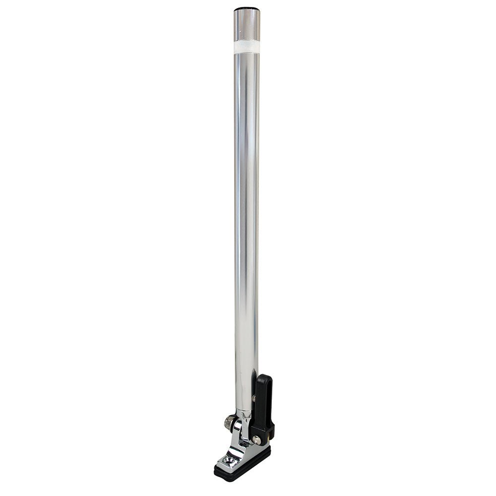 Perko 14" Folding Mount Pole Light - White All Round Light w/Quick Adjust Mount [1672DP0ALU] - Houseboatparts.com