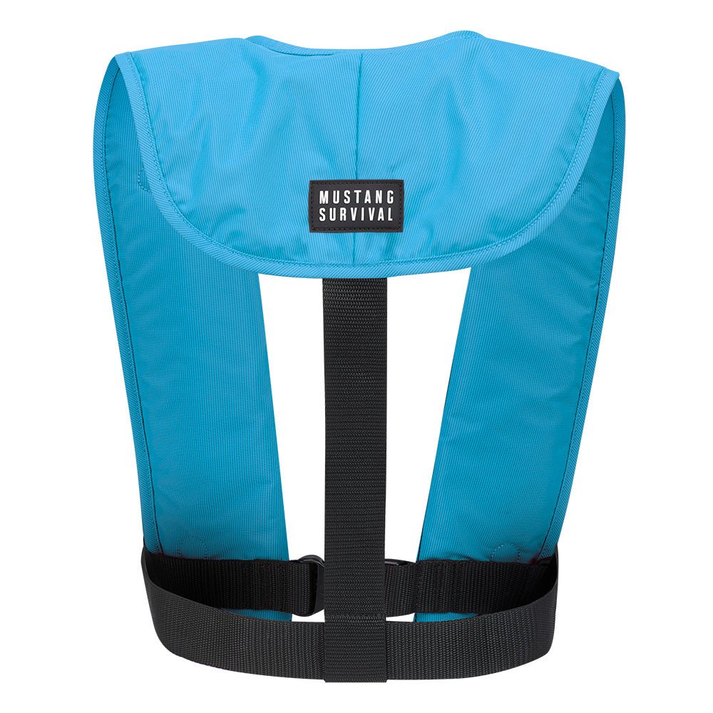 Mustang MIT 70 Manual Inflatable PFD - Azure (Blue) [MD4041-268-0-202] - Houseboatparts.com