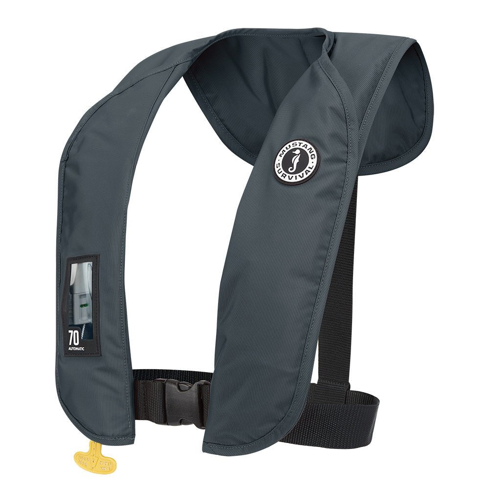 Mustang MIT 70 Automatic Inflatable PFD - Admiral Gray [MD4042-191-0-202] - Houseboatparts.com