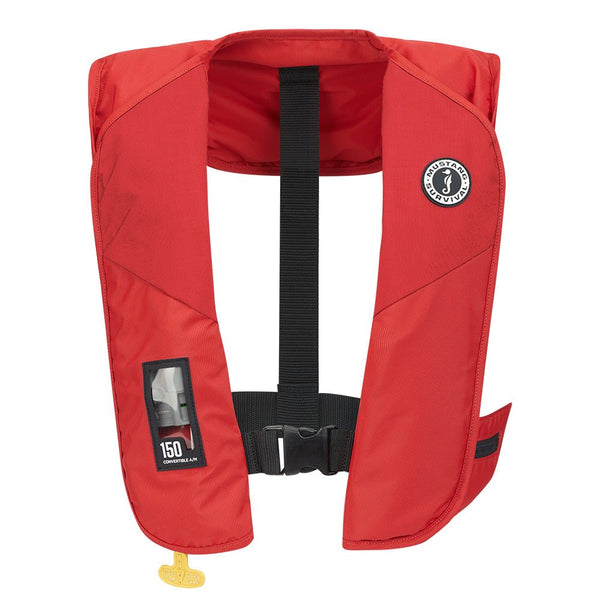 Mustang MIT 150 Convertible Inflatable PFD - Red [MD2020-4-0-202] - Houseboatparts.com