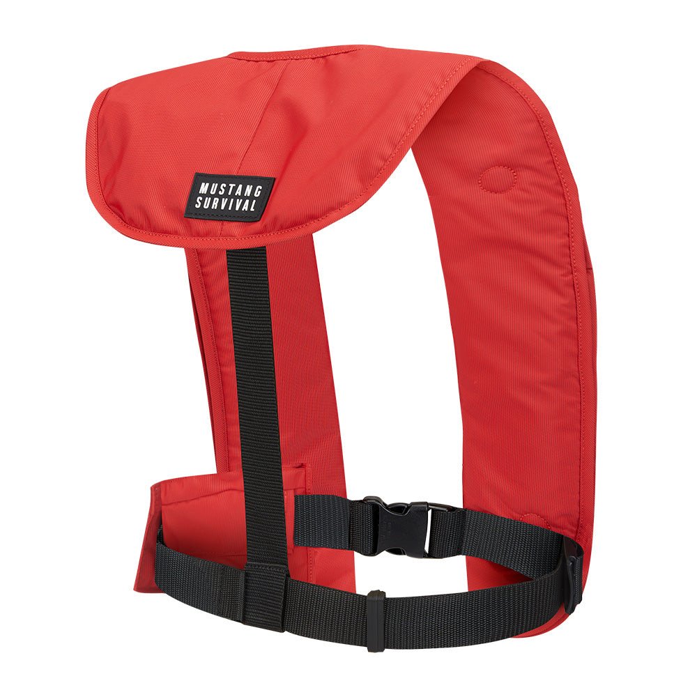 Mustang MIT 100 Convertible Inflatable PFD - Red [MD2030-4-0-202] - Houseboatparts.com