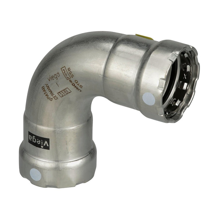 Viega MegaPress 316 FKM 1 - 1/4" 90 Degree Elbow [91710] - Houseboatparts.com
