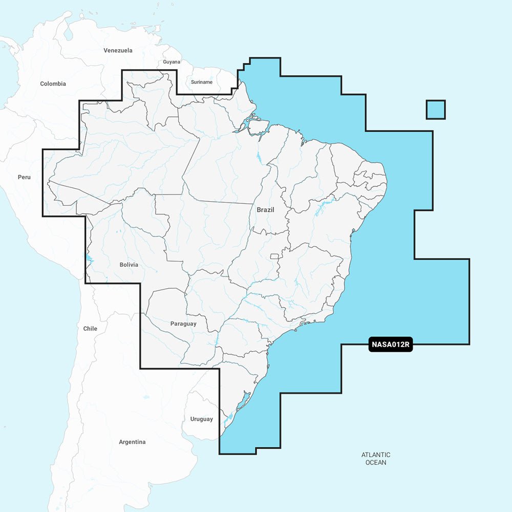 Navionics NASA012R - Brazil - Navionics+ [010-C1461-30] - Houseboatparts.com