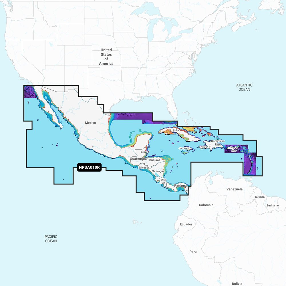 Navionics Platinum+ NPSA010R - Central America Caribbean [010-C1459-40] - Houseboatparts.com