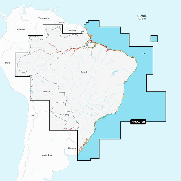 Navionics Platinum+ NPSA012R - Brazil [010-C1461-40] - Houseboatparts.com