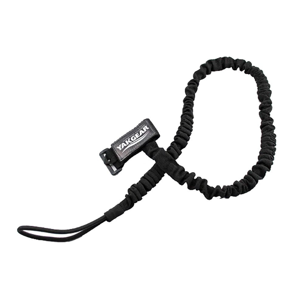 YakGear 36" Baja Paddle Leash - Black [BPL36B - H] - Houseboatparts.com