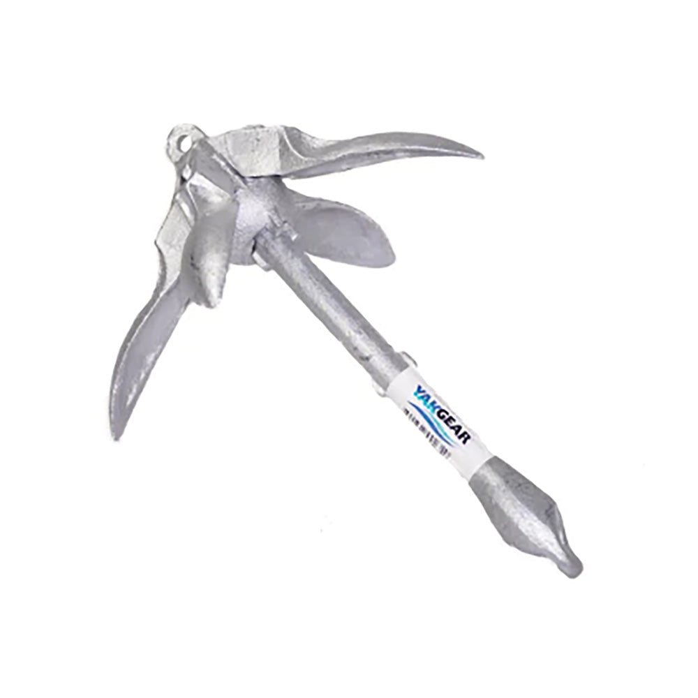 YakGear 3.3lb Grapnel Anchor Kit w/Storage Bag [AB3] - Houseboatparts.com