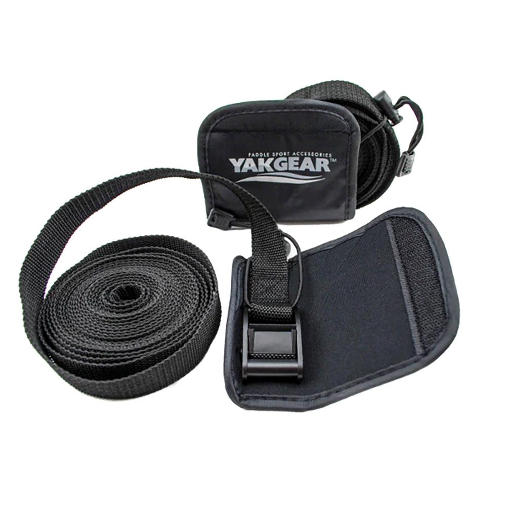 YakGear 15' Tie Down Straps w/Cover [TDSTP1] - Houseboatparts.com