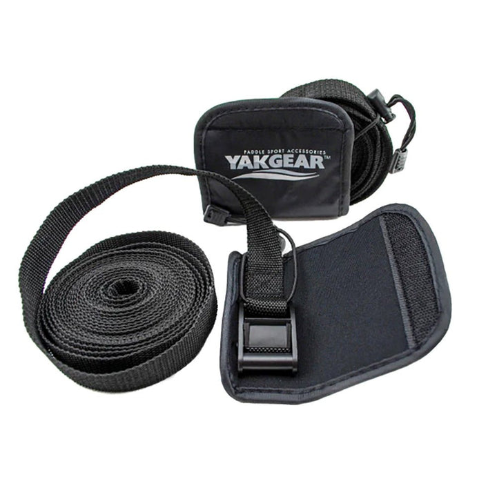 YakGear 15' Tie Down Straps w/Cover [TDSTP1] - Houseboatparts.com