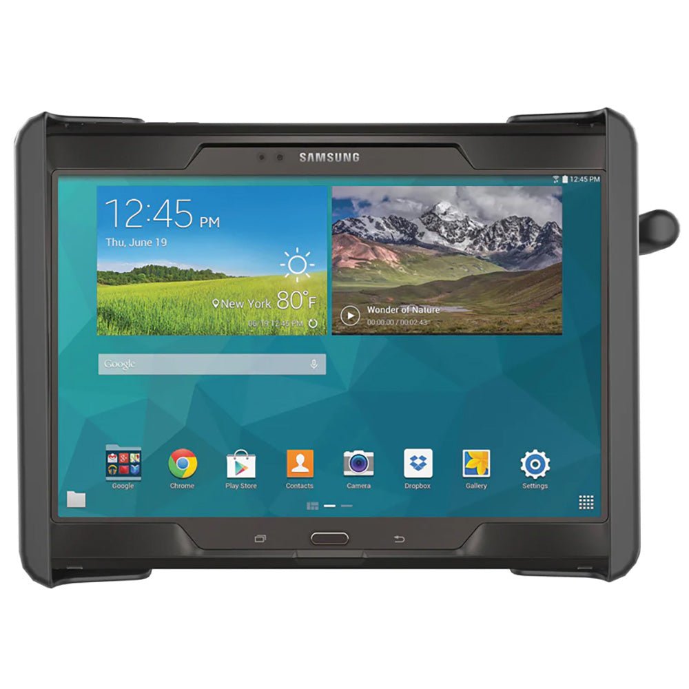RAM Mount RAM Tab-Lock Tablet Holder f/10" Tablets w/Case + More [RAM-HOL-TABL25U] - Houseboatparts.com