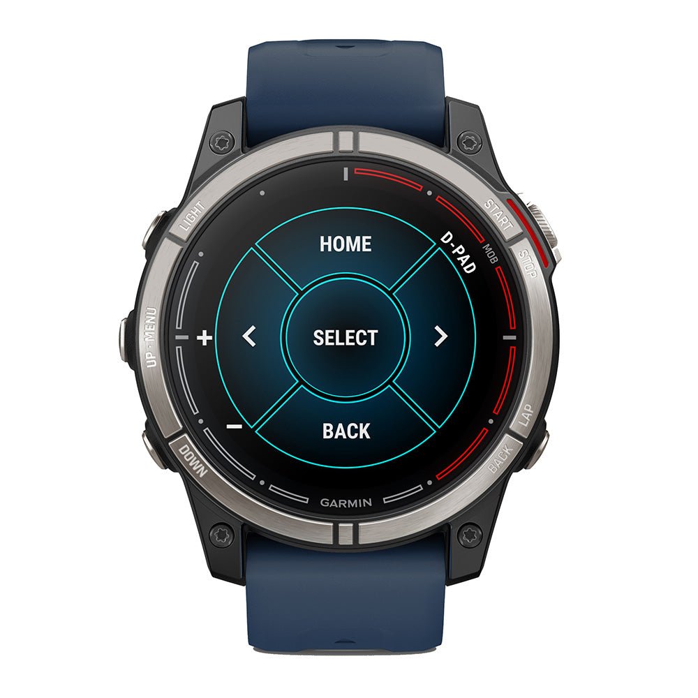 Garmin quatix 7 Pro Marine GPS Smartwatch w/OLED Display [010-02803-80] - Houseboatparts.com