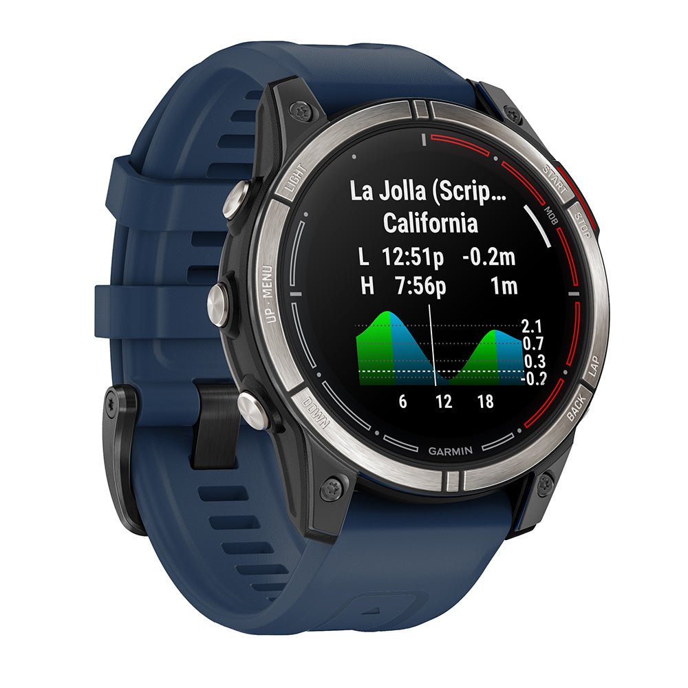Garmin quatix 7 Pro Marine GPS Smartwatch w/OLED Display [010-02803-80] - Houseboatparts.com