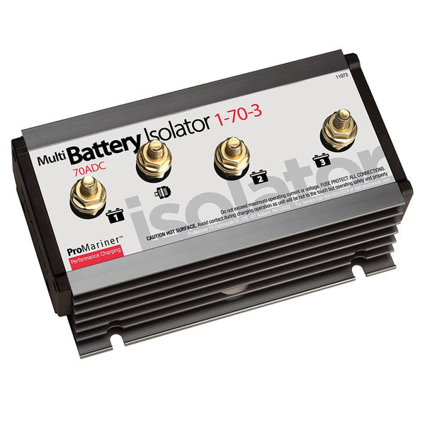 ProMariner Battery Isolator - 1 Alternator - 3 Battery - 70 AMP [11073] - Houseboatparts.com