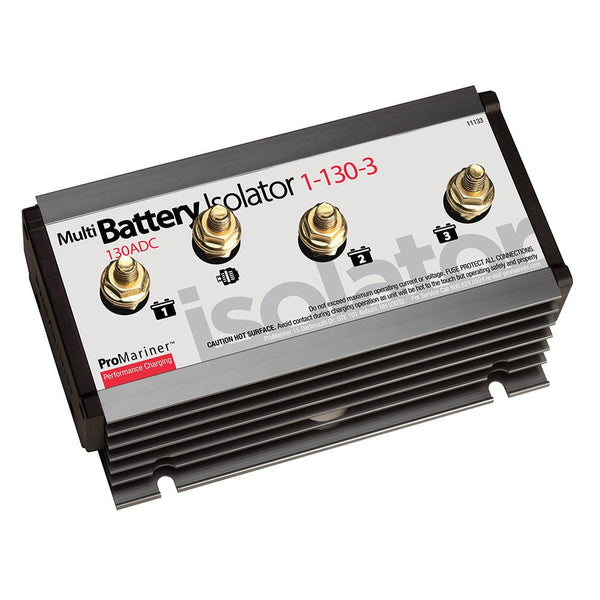 ProMariner Battery Isolator - 130 AMP - 1 Alternator - 3 Battery [11133] - Houseboatparts.com