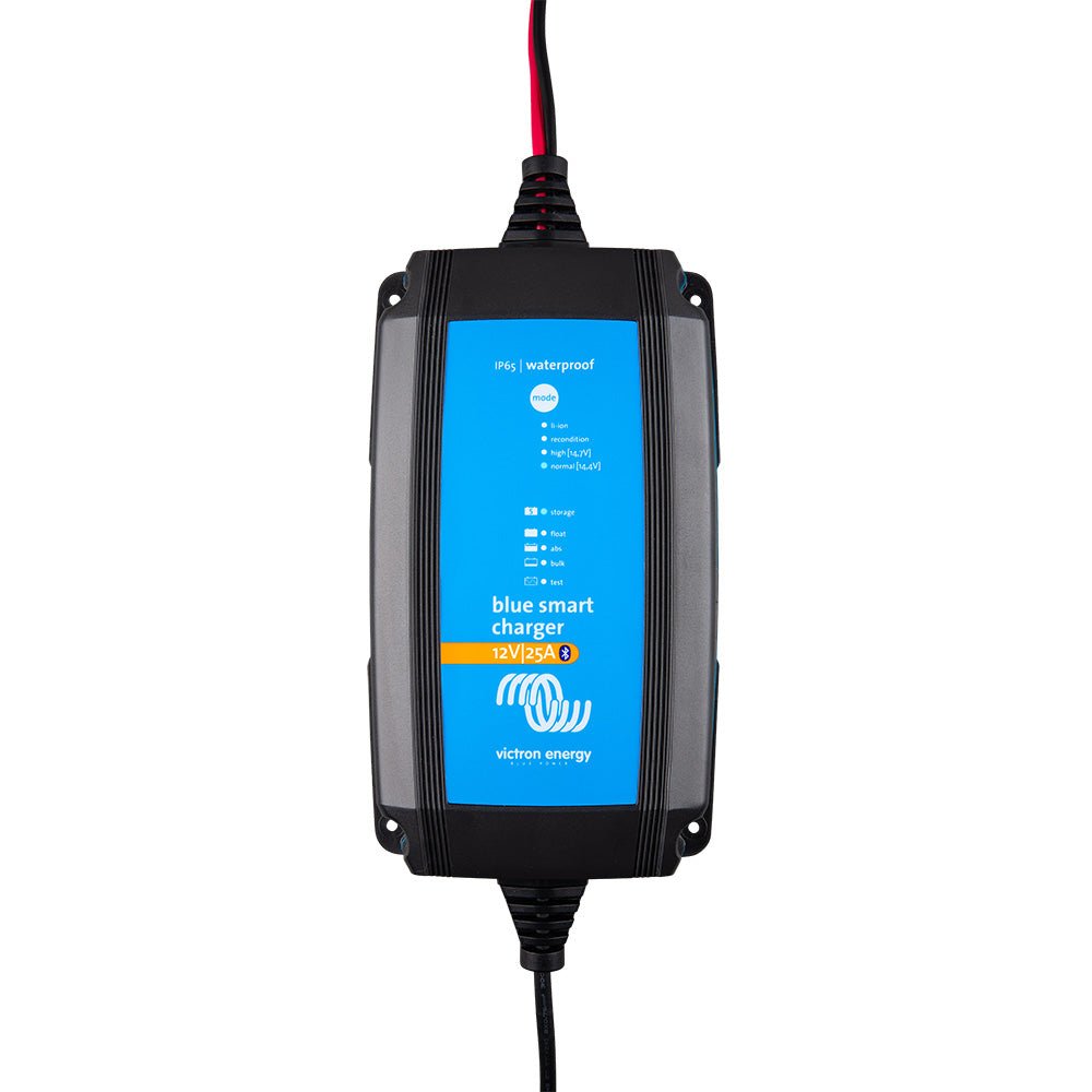 Victron BlueSmart IP65 Charger 12/25 (1) 120V NEMA 1 - 15P [BPC122531124] - Houseboatparts.com