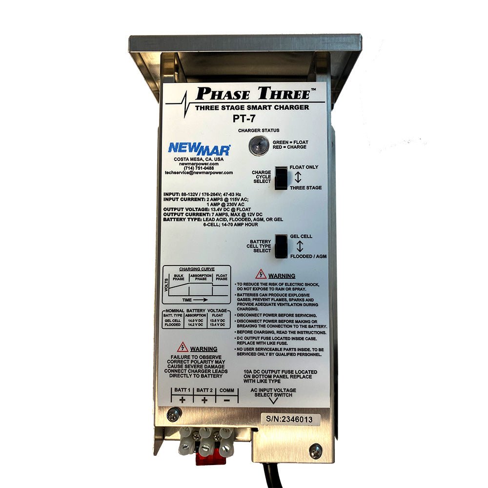 Newmar PT-7 Battery Charger [PT-7] - Houseboatparts.com