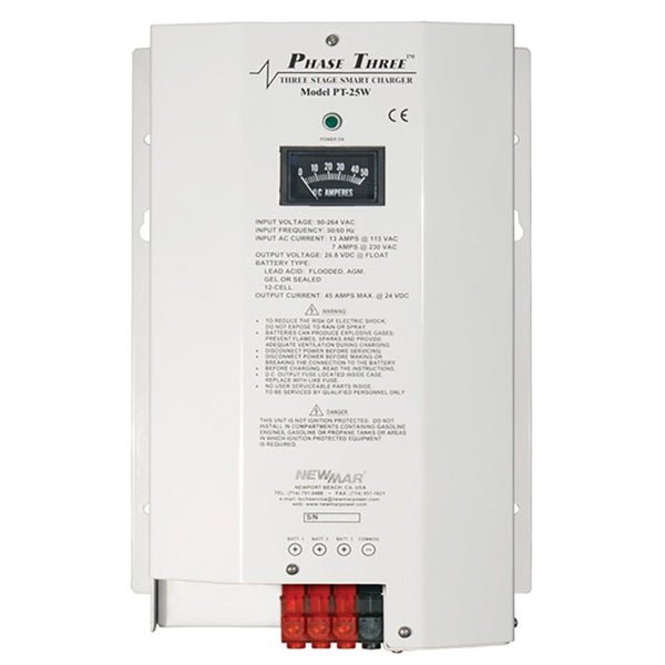 Newmar PT-25W Battery Charger [PT-25W] - Houseboatparts.com