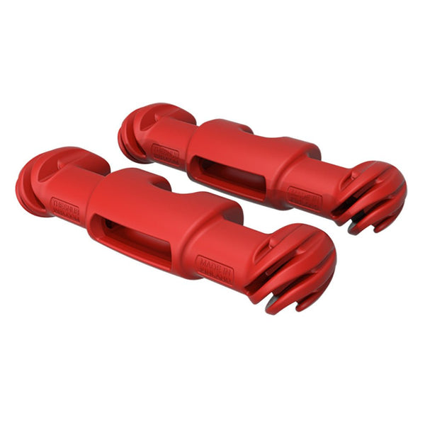 Snubber FENDER - Red - Pair [S51206] - Houseboatparts.com