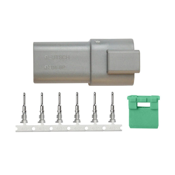 Pacer DT Deutsch Receptacle Repair Kit - 14-18 AWG (6 Position) [TDT04F-6RP] - Houseboatparts.com