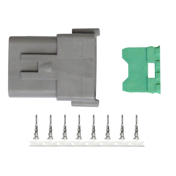 Pacer DT Deutsch Receptacle Repair Kit - 14-18 AWG (8 Position) [TDT04F-8RP] - Houseboatparts.com