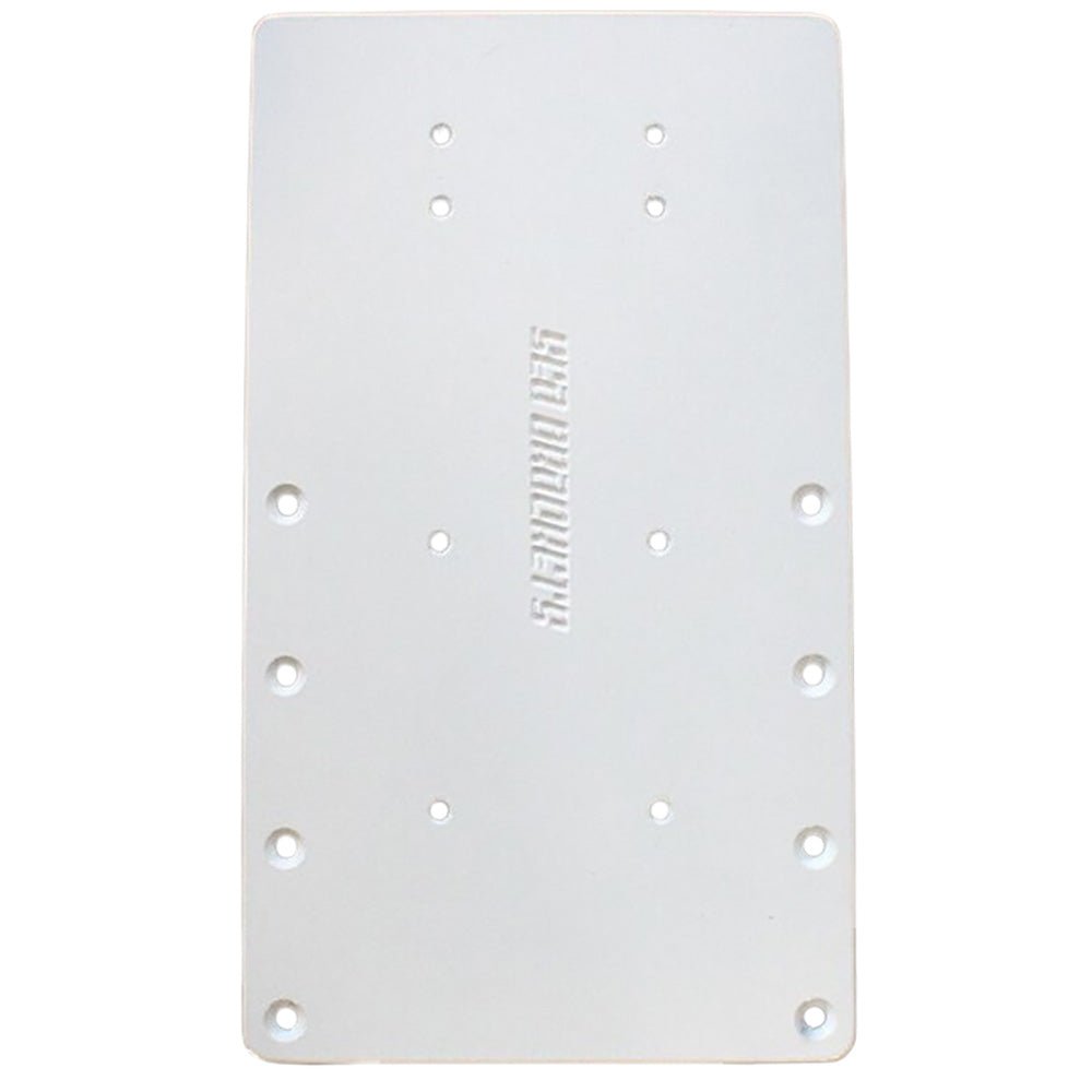 Sea Brackets 14 Straight Trolling Motor Plate [SEA2322] - Houseboatparts.com