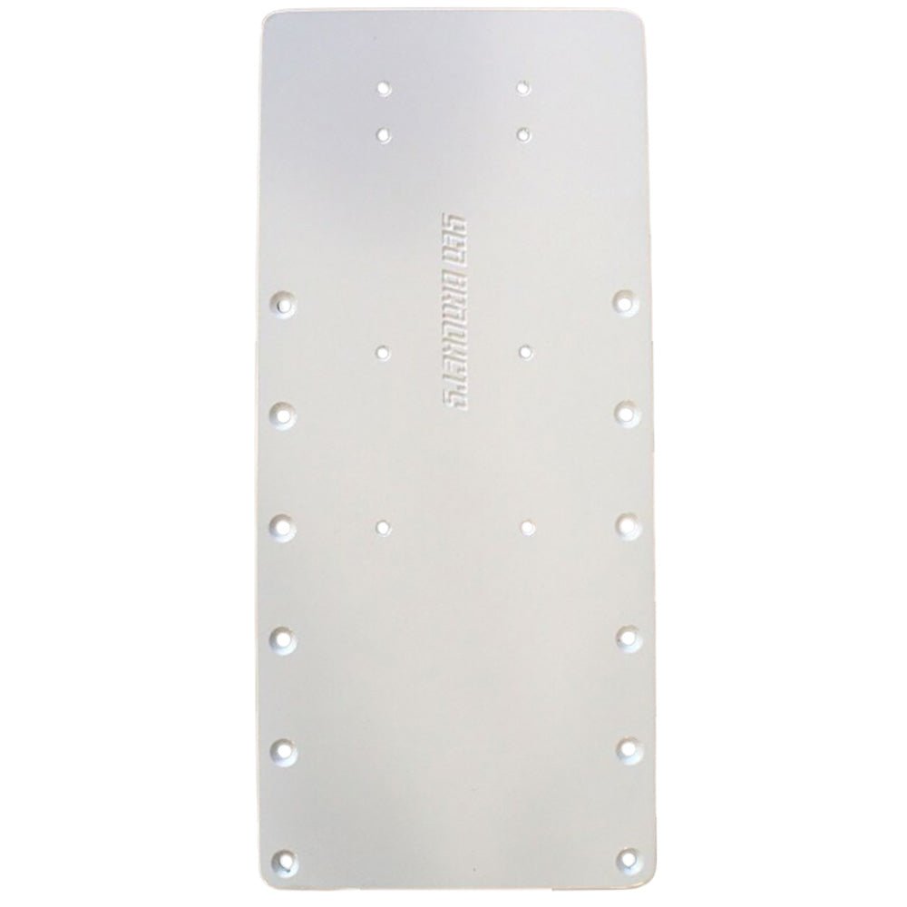 Sea Brackets 18 Straight Trolling Motor Plate [SEA2324] - Houseboatparts.com